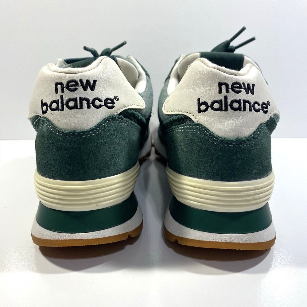 New Balance 574 Mens Size 10 Classic Green Heather Green Off White Gum ML574WCR - Picture 6 of 10